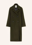 Płaszcze damskie - Cos Płaszcz Wełniany gruen - miniaturka - grafika 1