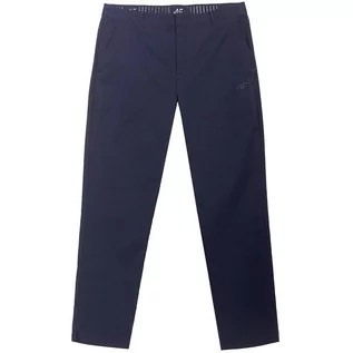 Spodnie męskie - Spodnie Męskie 4F Granatowe H4L21 Spmtr081 31S-S - grafika 1