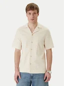 Koszule męskie - Guess Koszula M6GP10 K3079 Écru Regular Fit - miniaturka - grafika 1