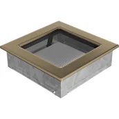 Akcesoria kominkowe - Kratki.pl kratka 17/17 złoto galwaniczne 17ZG - miniaturka - grafika 1