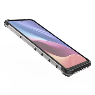 Honeycomb etui pancerny pokrowiec z żelową ramką Xiaomi Redmi K40 Pro+ / K40 Pro / K40 / Poco F3 niebieski - Etui i futerały do telefonów - miniaturka - grafika 12