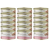 Mokra karma dla kotów - Applaws Cat Tuńczyk z krewetkami 24x70g PUSZKA - miniaturka - grafika 1