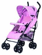 Wózki dziecięce - Play wózek spacerowy typu parasolka Funky Pink Stars 0-15 kg - miniaturka - grafika 1