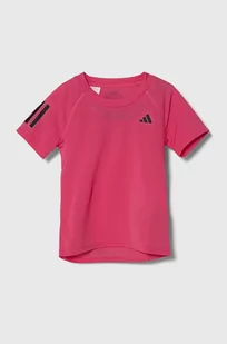adidas Performance t-shirt dziecięcy kolor różowy - Koszulki dla dziewczynek - miniaturka - grafika 1