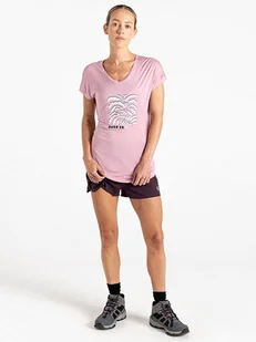 Dare 2b Koszulka sportowa "Serene Tee" w kolorze jasnoróżowym - Koszulki sportowe damskie - miniaturka - grafika 1