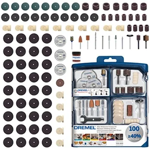 Dremel Uniwersalny zestaw 100 akcesoriów w walizce do narzędzi wielofunkcyjnych (2615S723JA) - Materiały ścierne - miniaturka - grafika 1