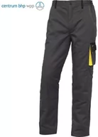 Odzież robocza - DELTAPLUS DMPAW SPODNIE Z SERII D-MACH - PIKOWANE Z POLIESTRU (65%) I BAWEŁNY (35%) (SZAROŻÓŁTY) - miniaturka - grafika 1