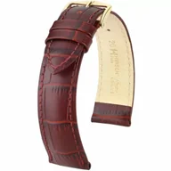 Akcesoria do zegarków - Bordowy pasek skórzany 16 mm HIRSCH Duke 01028160-1-16 (M)  | OFICJALNY SKLEP | RATY 0% • Zapłać później PayPo • GRATIS WYSYŁKA ZWROT DO 365DNI - miniaturka - grafika 1