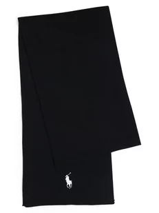 Polo Ralph Lauren - Szalik męski, czarny - Apaszki i szaliki męskie - miniaturka - grafika 1