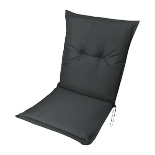 Poduszka na fotel/krzesło 50x100x5.5cm antracytowa Vog - Poduszki ogrodowe - miniaturka - grafika 1