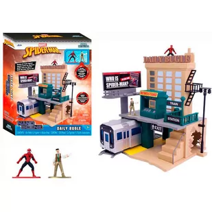 ESCENARIO MINI SPIDERMAN NYC DE LUXE MARVEL - Figurki dla dzieci - miniaturka - grafika 1