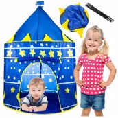 Maty edukacyjne - NAMIOT DLA DZIECI ZAMEK PAŁAC DUŻY DOMEK DO ZABAWY DO OGRODU KOLORY - miniaturka - grafika 1