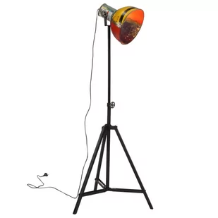 vidaXL Lampa stojąca, 25 W, wielokolorowa, 61x61x90/150 cm, E27 - Lampy ogrodowe - miniaturka - grafika 1