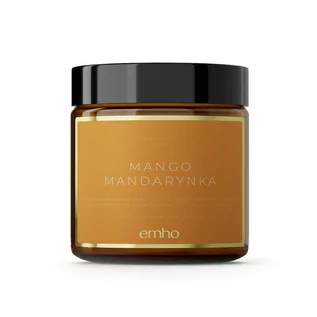 Świece - Świeca Sojowa Mango Mandarynka - 100Ml - Emho - grafika 1