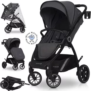 LEKKI WÓZEK SPACEROWY EUROCART CORSO IRON DO 26,5KG + DODATKI - Wózki dziecięce LEKKI WÓZEK SPACEROWY EUROCART CORSO IRON DO 26,5KG + DODATKI - Wózki dziecięce - miniaturka - grafika 1