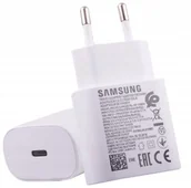 Ładowarki do telefonów - Ładowarka Samsung Szybka Ładowarka Sieciowa 25W Adapter Quick Charge USB-C USB TYP C one size - miniaturka - grafika 1