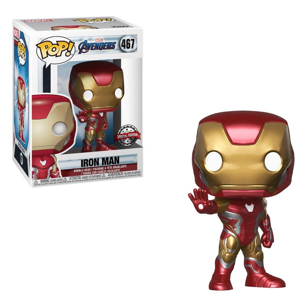 Funko POP! Marvel, figurka kolekcjonerska, Avengers Iron Man, Edycja Limitowana, 467