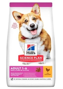 Hills Science Plan Adult 1-6 Small & Mini Chicken 1,5 kg