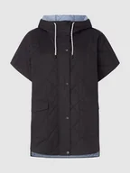 Kamizelki męskie - Kamizelka pikowana z kapturem model ‘Wiminia’ - miniaturka - grafika 1