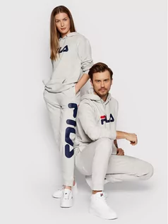 Bluzy damskie - Fila Bluza Unisex Barumini FAU0068 Szary Regular Fit - grafika 1