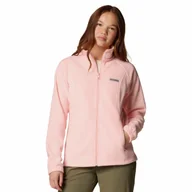 Bluzy damskie - Damska bluza polarowa Columbia Benton Springs Full Zip pink sand - L - miniaturka - grafika 1