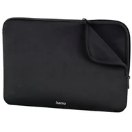 Torby na laptopy - Etui do laptopa HAMA Neoprene 15.6 cali Czarny - miniaturka - grafika 1