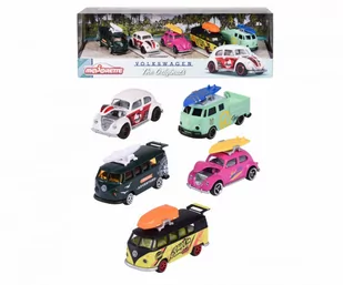 Majorette, VW the originals 5 pak - Samochody i pojazdy dla dzieci - miniaturka - grafika 2