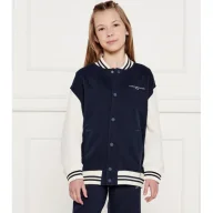 Kurtki i płaszcze dla dziewczynek - Tommy Hilfiger Kurtka bomber Oversize fit - miniaturka - grafika 1