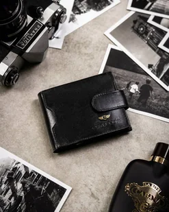 Zestaw prezentowy: skórzany portfel męski, etui i brelok - Peterson - Breloki - miniaturka - grafika 4