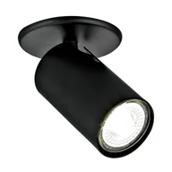 Oprawy, klosze i abażury - Oprawa natynkowa Ubla czarna GU10 śr. 9 cm Inspire - miniaturka - grafika 1