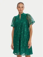 Sukienki - Bruuns Bazaar Sukienka koktajlowa Palm Philly BBW4541 Zielony Loose Fit - miniaturka - grafika 1