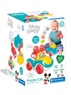 Clementoni Samochodzik "Disney Baby" - 12 m+ - Samochody i pojazdy dla dzieci - miniaturka - grafika 1