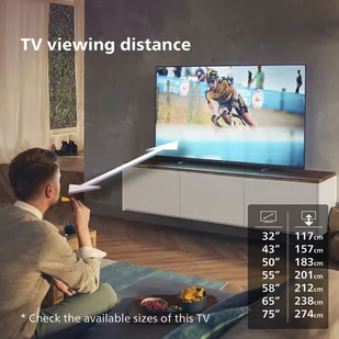 Telewizor Philips 75PUS7608/12 4K UHD HDR DVB-T2/HEVC Smart TV - Telewizory - miniaturka - grafika 12