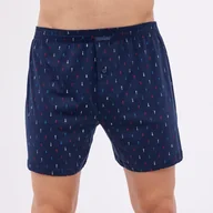 Majtki męskie - BOKSERKI CORNETTE COMFORT CM-002/284 (kolor granat, rozmiar L) - miniaturka - grafika 1