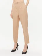 Spodnie damskie - Ted Baker Spodnie materiałowe Maryiah 271688 Beżowy Regular Fit - miniaturka - grafika 1