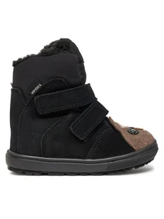 Mrugała Śniegowce MALI 7151/4-99 Czarny - Buty dla dziewczynek - miniaturka - grafika 1