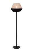 Lampy stojące - Lucide KALA 06724/01/73 lampa stojąca z abażurem beżowo-czarnym fi 40cm 1xE27 - miniaturka - grafika 1