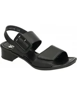 Sandały damskie - SANDAŁY RIEKER - 910175-01 BLACK - Rieker - miniaturka - grafika 1