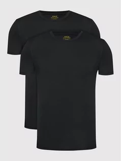 Koszulki męskie - Polo Ralph Lauren Komplet 2 t-shirtów Core Replen 714835960001 Czarny Slim Fit - grafika 1