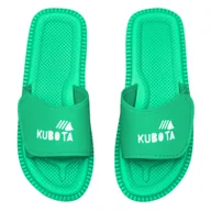 Klapki i japonki damskie - Kubota klapki damskie Rzep Pastelowo Zielone rozmiar 38 - miniaturka - grafika 1