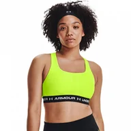 Bielizna sportowa damska - Biustonosz treningowy UNDER ARMOUR UA Crossback Mid Bra - miniaturka - grafika 1