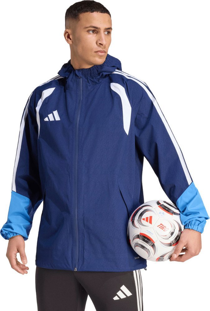 Kurtka męska Adidas Kurtka męska adidas Tiro 26 Rain Jacket granatowa JY8963 L