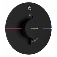 Baterie podtynkowe - HANSGROHE 15553670 ShowerSelect Comfort S Bateria termostatyczna, podtynkowa do 1 odbiornika Czarny Matowy - miniaturka - grafika 1