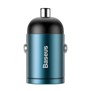 Baseus Tiny Star mini inteligentna ładowarka samochodowa USB 30W Quick Charge 3.0 niebieski (VCHX-A03) hurtel-53290-0 - Ładowarki samochodowe - miniaturka - grafika 24
