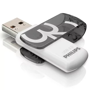 Philips Pamięć Flash USB 3.0 Vivid, 32 GB, 2 szt., biało-szara - Pendrive - miniaturka - grafika 1