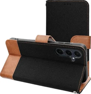 Kabura JEANS Book do XIAOMI Redmi NOTE 14 4G GLOBAL - 163.25mm x 76.55mm x 8.16mm czarny - Etui i futerały do telefonów - miniaturka - grafika 1
