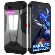 Telefony komórkowe - Unihertz Tank 4 5G 12/512GB Czarny - miniaturka - grafika 1