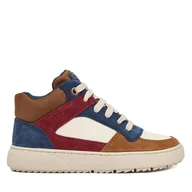 Buty dla chłopców - Sneakersy Geox J Theleven J46LDC 05422 C1MD6 S Brązowy - miniaturka - grafika 1