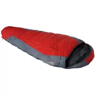 Śpiwory - Śpiwór puchowy Warmpeace Viking 900 170 cm Zamek: Lewy / Kolor: czerwony/czarny - miniaturka - grafika 1