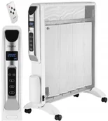Ogrzewanie przenośne - Grzejnik na Podczerwień Termostat Timer Pilot MicaSlim Biały 2500W - miniaturka - grafika 1